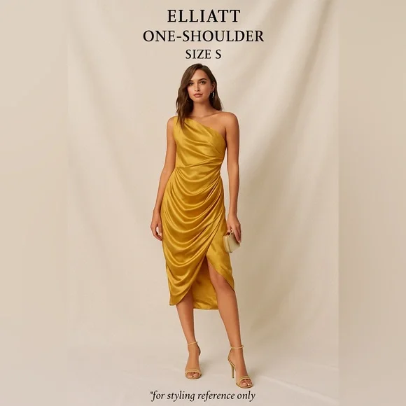 formal gold dresses with sleeves Luxury Crystal Gold Evening Dress with Cape Sleeve SS268 main image 0